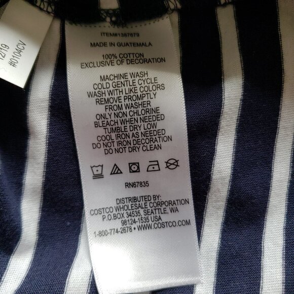 NWT - Nautica Ladies' Tie Sleeve Top - Size XXL - Picture 7 of 7